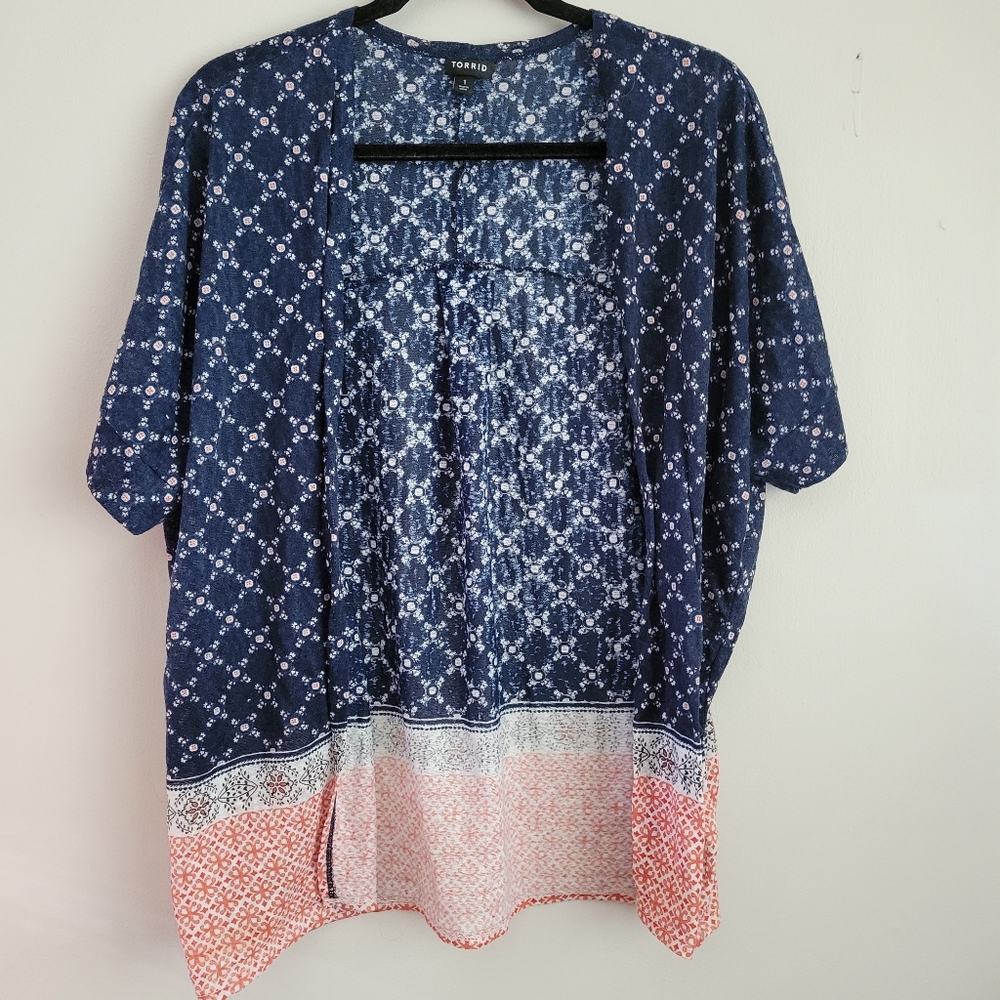 Torrid Floral Cardigan